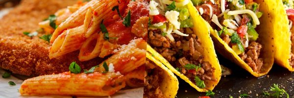 Chicken-Parmesan-with-Ziti-and-Mexican-Tacos-displayed-on-countertop (1)